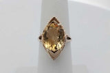 10k Yellow Gold Gemstone Ring 3 Grams Size 5.5 Eb0926rxsa
