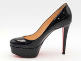 Christian Louboutin Zappa 100 Black Heels Size 36.5 Aa0826lorsa