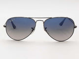 Ray-ban Rb3025 Aviator Classic Silver Sunglasses With Case Aa0826crsa