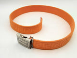 Versace Fabric Belt Orange Size 36 Aa0625crsa