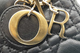 Christian Dior Mini Lady Dior Quilted Cannage Top Handle Bag Eb0826loxzde