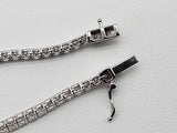 1.76 Cttw Lab Grown Diamonds 14k Wg 3.8g Tennis Bracelet 6.75 In Do0726srxde