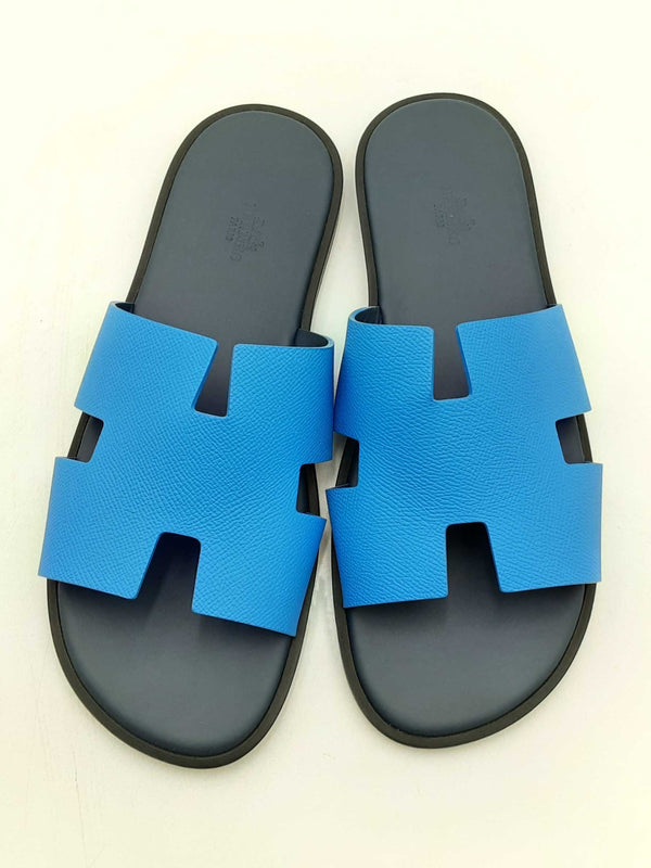 Hermes Izmir Epsom Sandals Size 43.5 Eb1124lcrsa