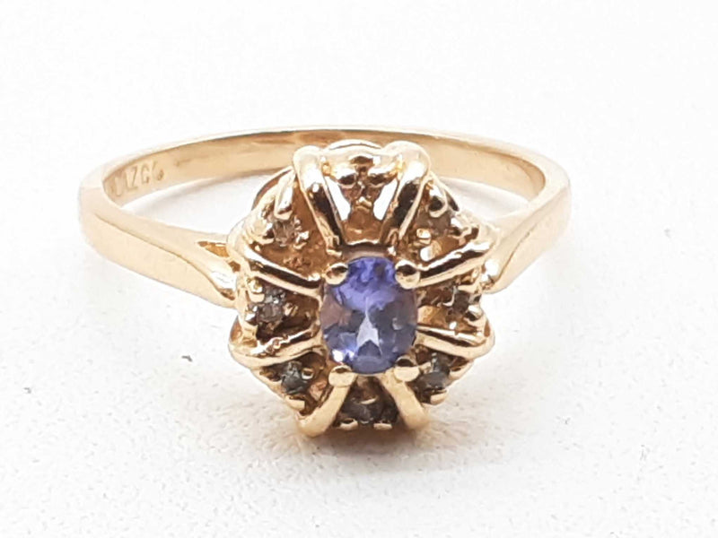 Iolite 14k Yellow Gold 2.8g Ring Size 6 Do1024lxzde