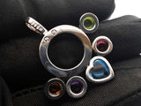 Bvlgari Allegra 18k White Gold & Gemstone Pendant 9.5 Grams Fw0326erxdu