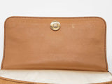 Dolce & Gabbana Sicily Brown Crocodile Yellow Eel Leather Crossbody Bag Do0325irxde