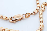 18k Yellow Gold Link Chain Necklace 18.6 Grams 24 Inch Eb0526lixzde
