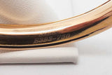 18k Yellow Gold Greek Key Bangle Bracelet 11.3 Grams Eb0626epxsa