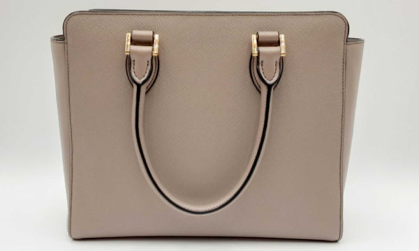 Prada Gray Safiano Leather Tote Bag Eboxzdu 144030005774