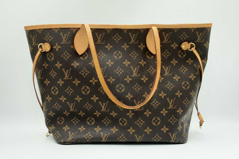 Louis Vuitton Neverfull Tote Bag In Lv Monogram Coated Canvas Fw0125exzdu