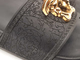 Versace Palazzo Rubber Slides Size 37 Eb0726exsa