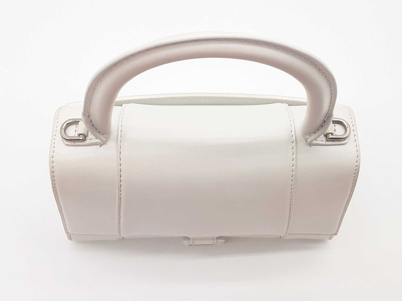 Balenciaga Hourglass Small White Top Handle Bag Sd0925rzxde