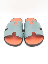 Hermes Izmir Sandal Blue Orange Size 44 Sd0525oorsa