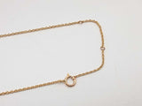 1.10 Cttw Lab Grown Diamonds 14k Yg 3.2g Chain Necklace 18 In Do1225erxde