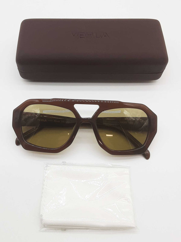 Vehla River Vs377 Coco Khaki Sunglasses Do0325lormia