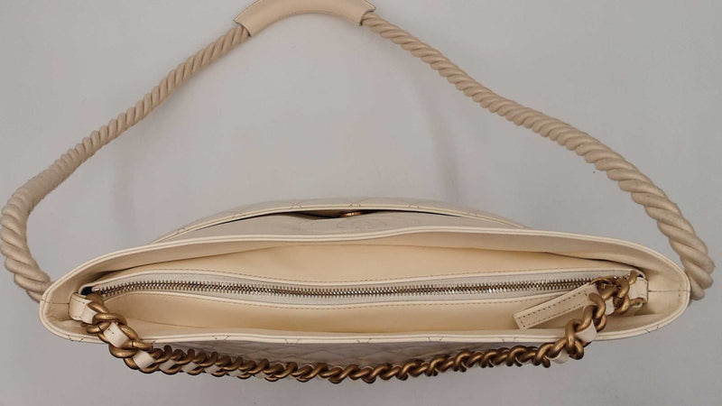 Chanel 2019 En Vogue Rope Hobo Bag White Aa0525olxzdu