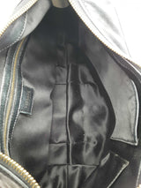Versace Biker Black Leather Shoulder Bag Eb0826crxde