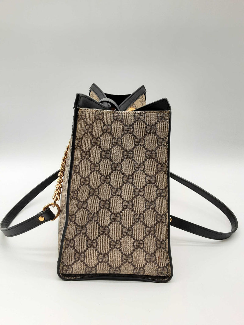 Gucci 479197 Padlock Gg Supreme Coated Canvas Tote Bag Do0824erxde