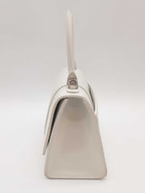 Balenciaga Hourglass Small White Top Handle Bag Sd0925rzxde