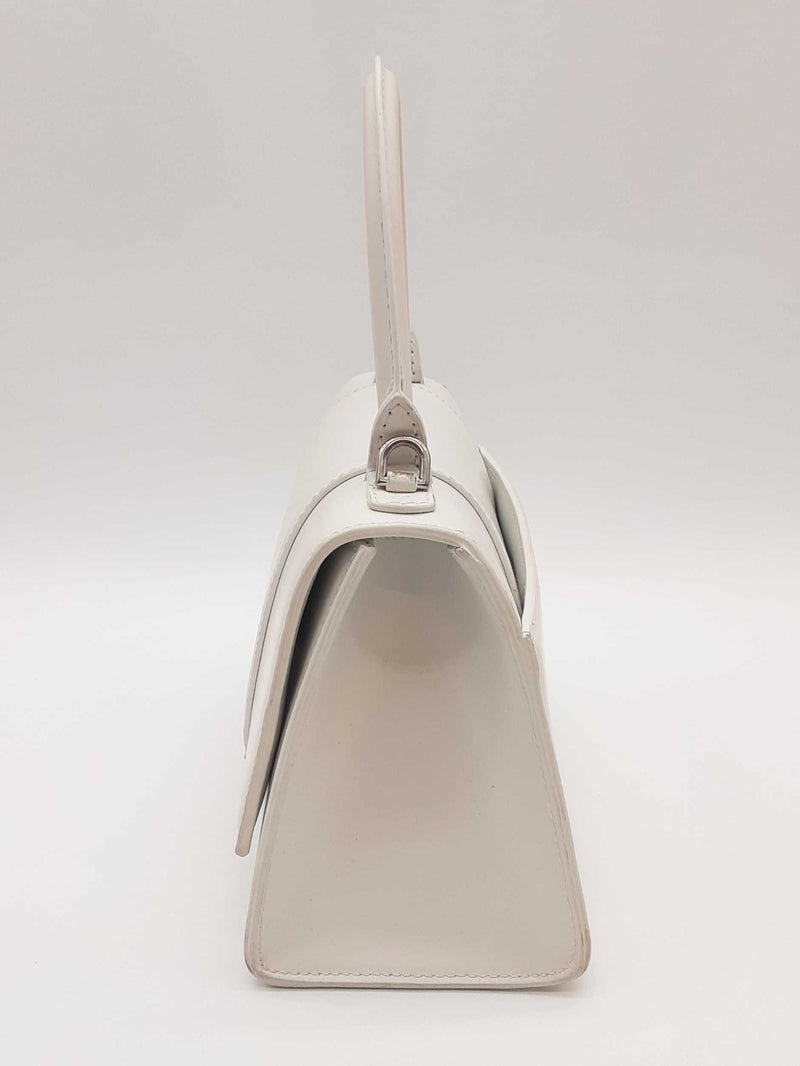 Balenciaga Hourglass Small White Top Handle Bag Sd0925rzxde