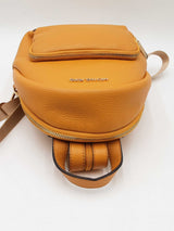 Michael Kors Erin Marigold Yellow Leather Convertible Backpack Eb0826pxdu