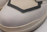 Prada White Leather & Mesh Sneakers Size 39 Eb1225lrxdu