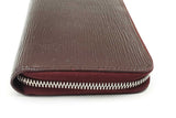 Louis Vuitton Deep Burgundy Epi Electric Leather Zippy Wallet Eb0526ooxsa