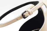 Saint Laurent Opyum White Patent Leather Heels Size 38.5 Eb0526lrxsa