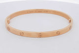 Cartier 18k Yellow Gold Love Bracelet 28 Grams Size 19 Eb0526opxzsa