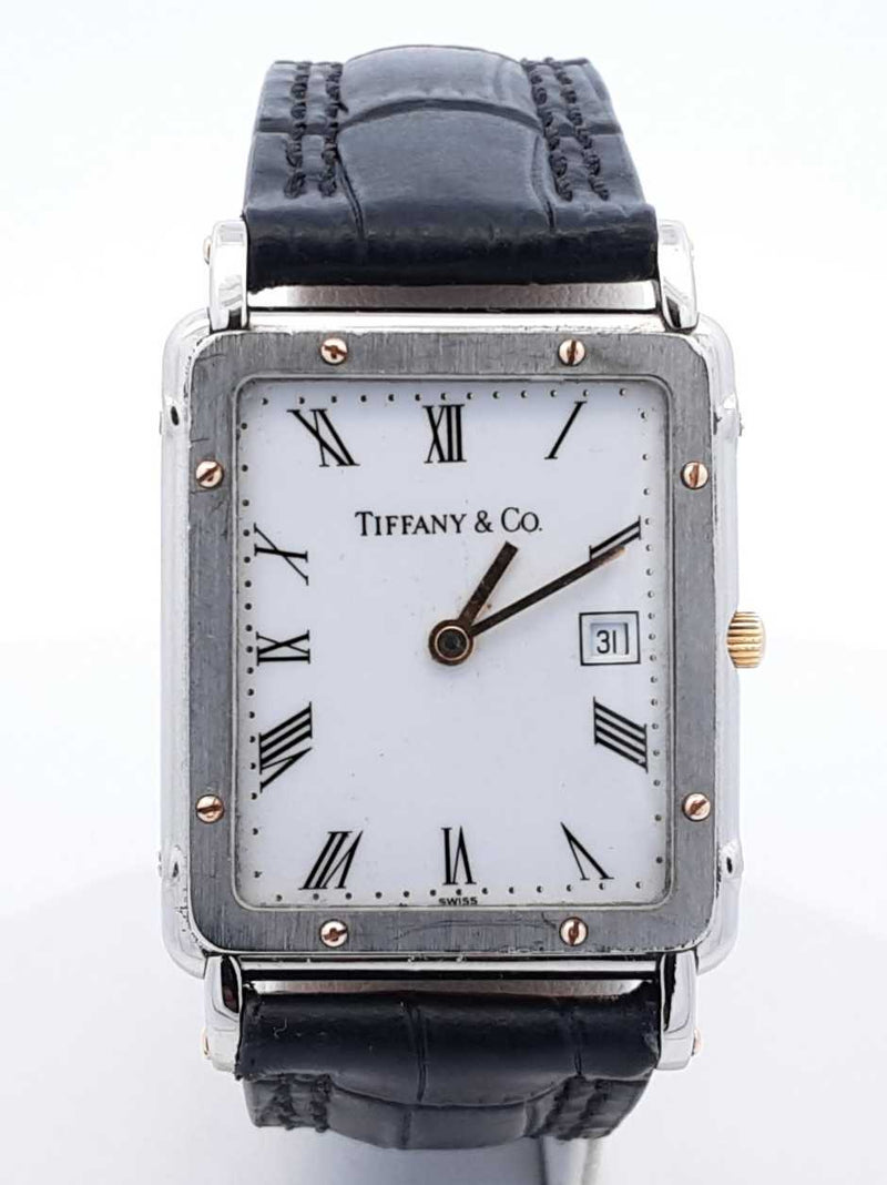 Tiffany & Co. X Alexis Barthelay Stainless Steel & Leather 25mm
