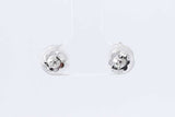 2.00ctw Lab Grown Diamond Stud Earrings In 14k White Gold 1.1 Grams Eb0225wordu