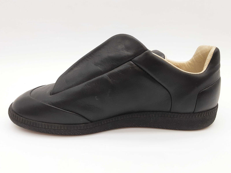 Maison Margiela Future Low Black Leather Shoes Size Eu 39 Do0525loxde
