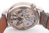 A. Lange & Sohne Zeitwerk Date 44mm 18k White Gold Watch 140 Grams Eb0426ixzzzsa