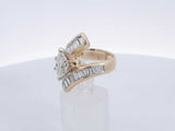 3.48 Cttw 14k Yellow Gold 9.4 G Wedding Ring Size 7 Aa0525wxzxsa