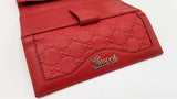 Gucci Gg Guccissima Red Leather Continental Long Wallet Fw0625orzdu