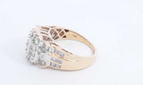 10k Yellow Gold Diamond Ring Size 7, 5.4 Grams Eb0524oxzdu