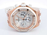 Audemars Piguet Royal Oak Offshore 18k Rose Gold 18k Diamond Bezel Sd0425wwzxzsa