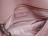 Chanel Flapbag Light Pink Leather Studded Chevron Shoulder Bag Do0924ooxzde