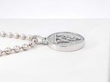 Diamond & 10k Gold "Twn" Pendant Necklace 35.4 Grams 24.5 Inch Fw0526lrxzd7