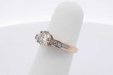 0.9cttw Diamond Ring In 10k Yellow Gold 2.6 Grams Size 4.25 Eb0525lzxzsa