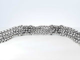 David Yurman X Station 4-strand Box Chain Bracelet In Sterling Silver 49.5 Grams 6.5 Inch Fw0626przdu