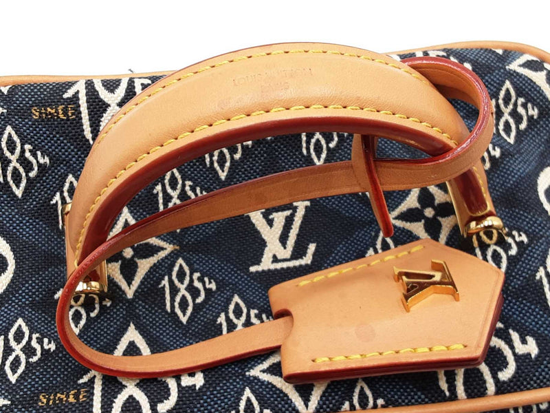 Louis Vuitton Since 1854 Vanity Pm In Blue Jacquard Fw1125loxzdu