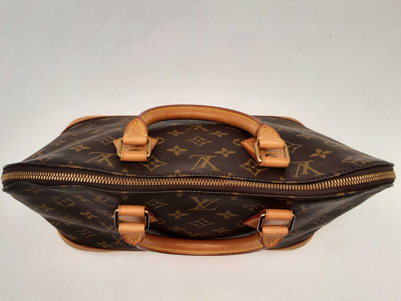 Louis Vuitton Alma Mm Brown Handbag Aa0425irxsa