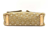 Louis Vuitton Baggy Pm Shoulder Bag In Lichen Green Denim Fw0526lxzxdu