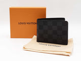 Louis Vuitton Slender Wallet In Damier Graphite Coated Canvas Fw1225oxzdu