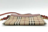 Burberry Haymarket Check Peyton Crossbody Bag Eb0826lcrsa