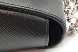 Louis Vuitton Black Epi Leather Twist Lock Shoulder Bag Eb1026ixzde