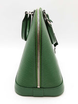Louis Vuitton Epi Green Leather Alma Pm Handbag Sd1025wrzde