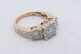 0.74cttw Diamond Ring In 14k Yellow Gold 4.2 Grams Size 5 Eb0926ixzsa