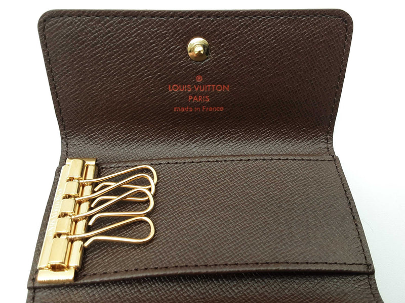 Louis Vuitton Brown Damier Ebene Key Holder Do0525lcxde
